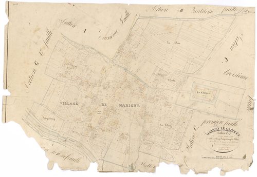 Marigny-le-Cahouët - Section G2 - 3 P PLAN 385/25