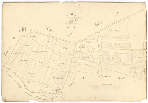 Marigny-lès-Reullée - Section C1 - 3 P PLAN 386/6