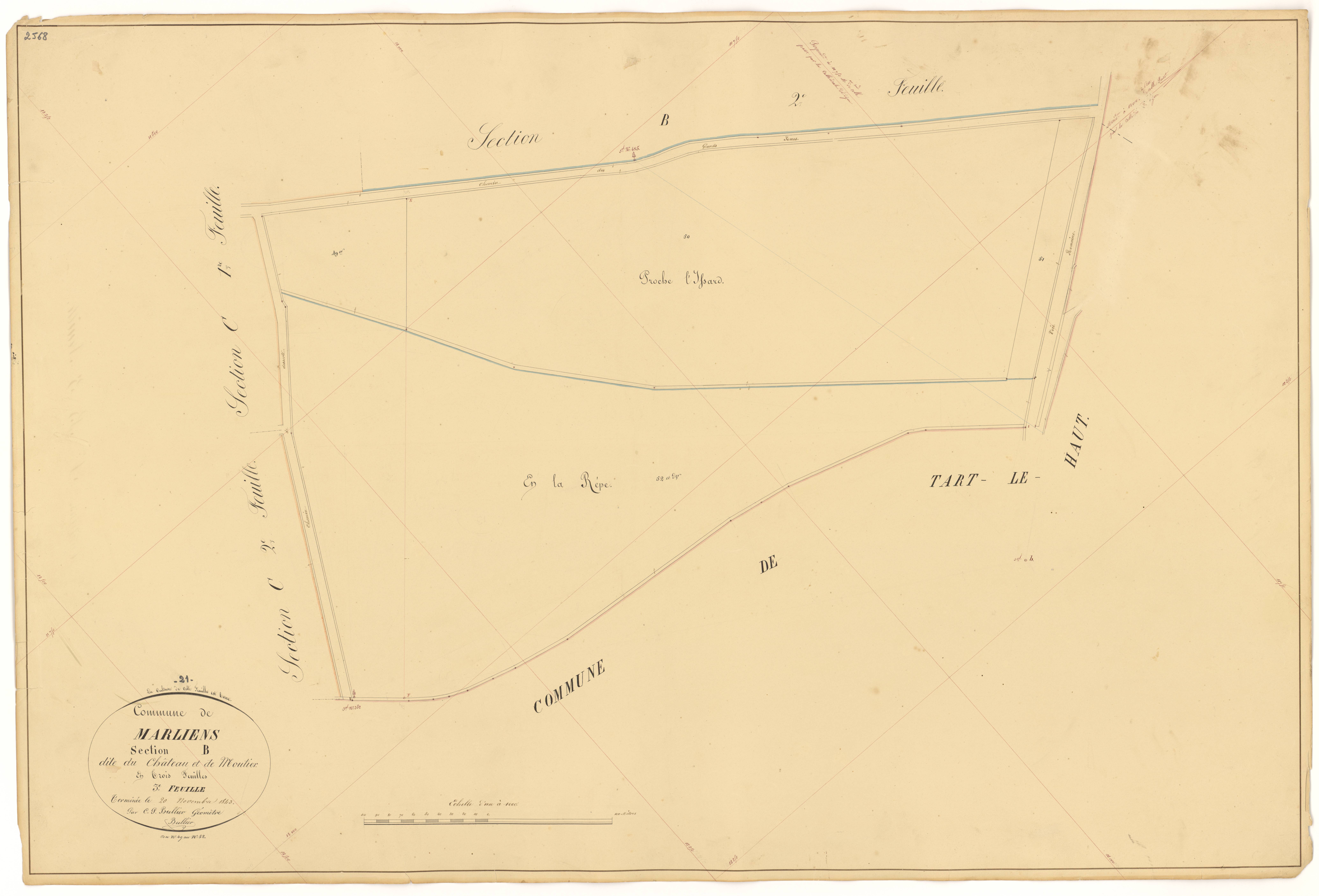 Marliens - Section B3 - 3 P PLAN 387/12