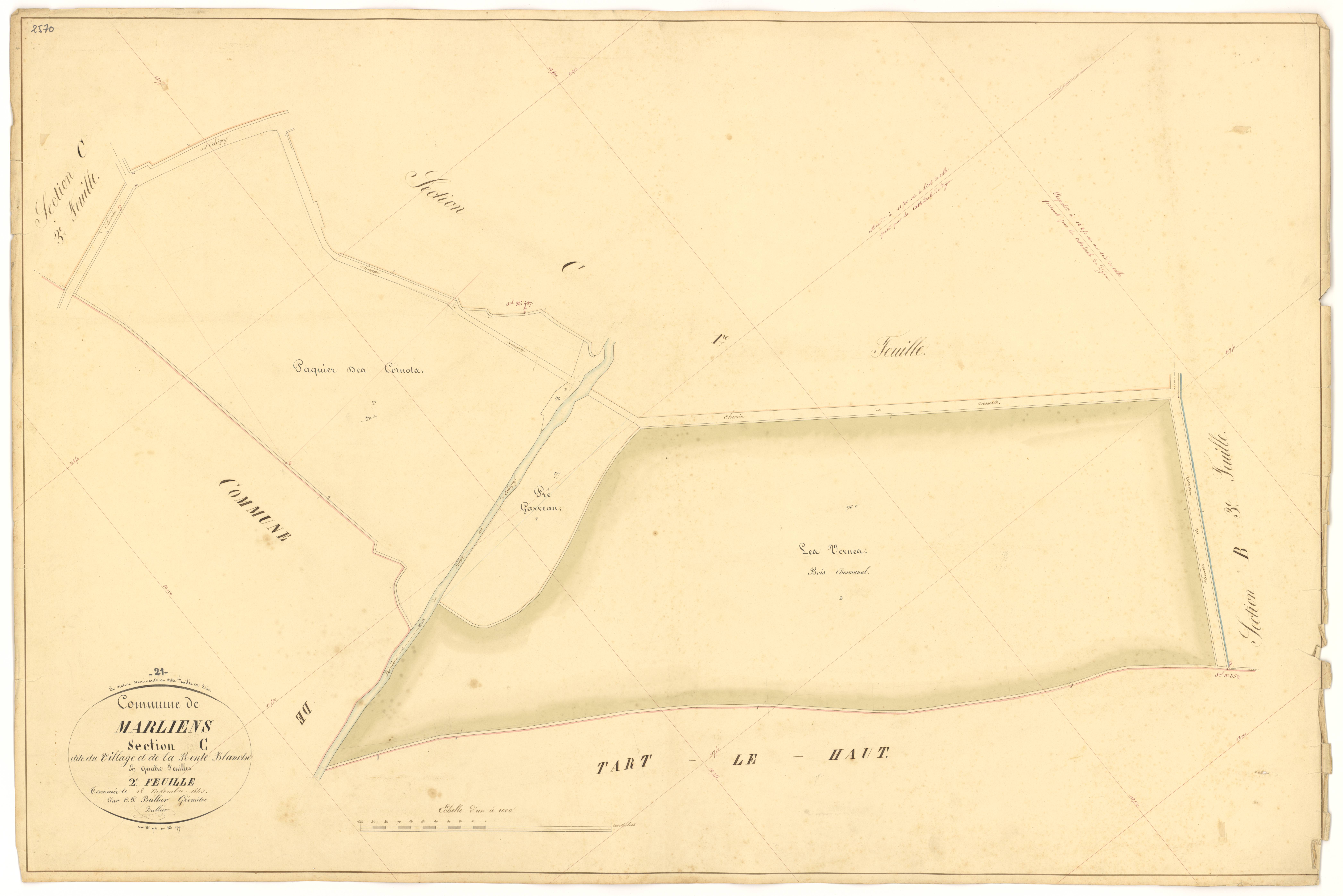 Marliens - Section C2 - 3 P PLAN 387/14