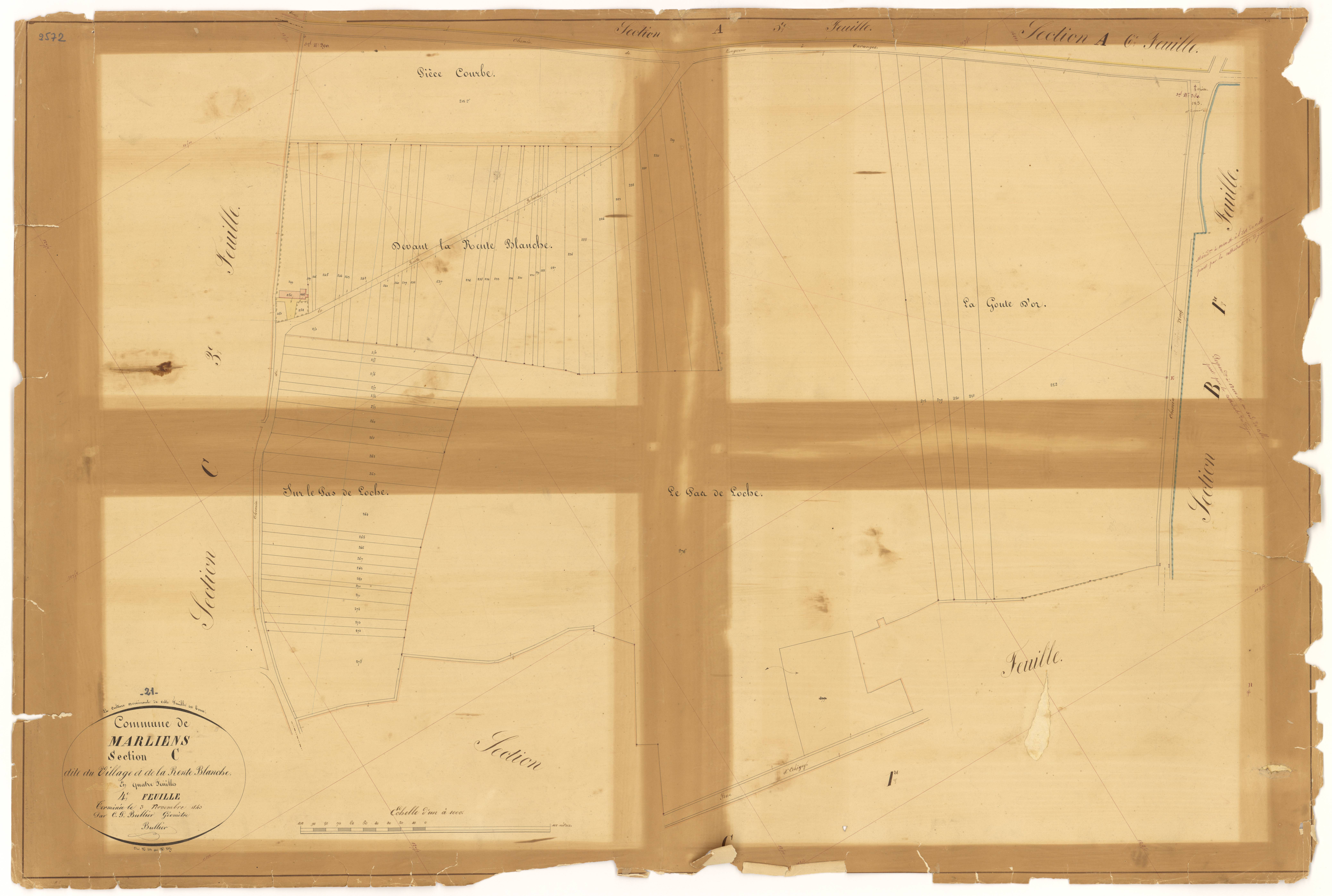 Marliens - Section C4 - 3 P PLAN 387/16