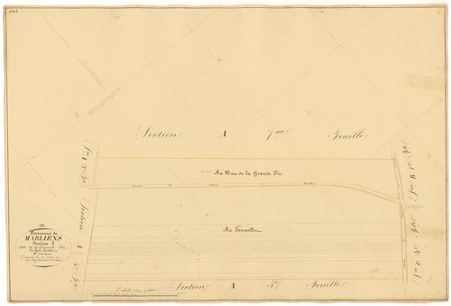 Marliens - Section A6 - 3 P PLAN 387/7