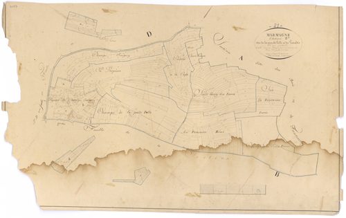 Marmagne - Section B2 - 3 P PLAN 388/4