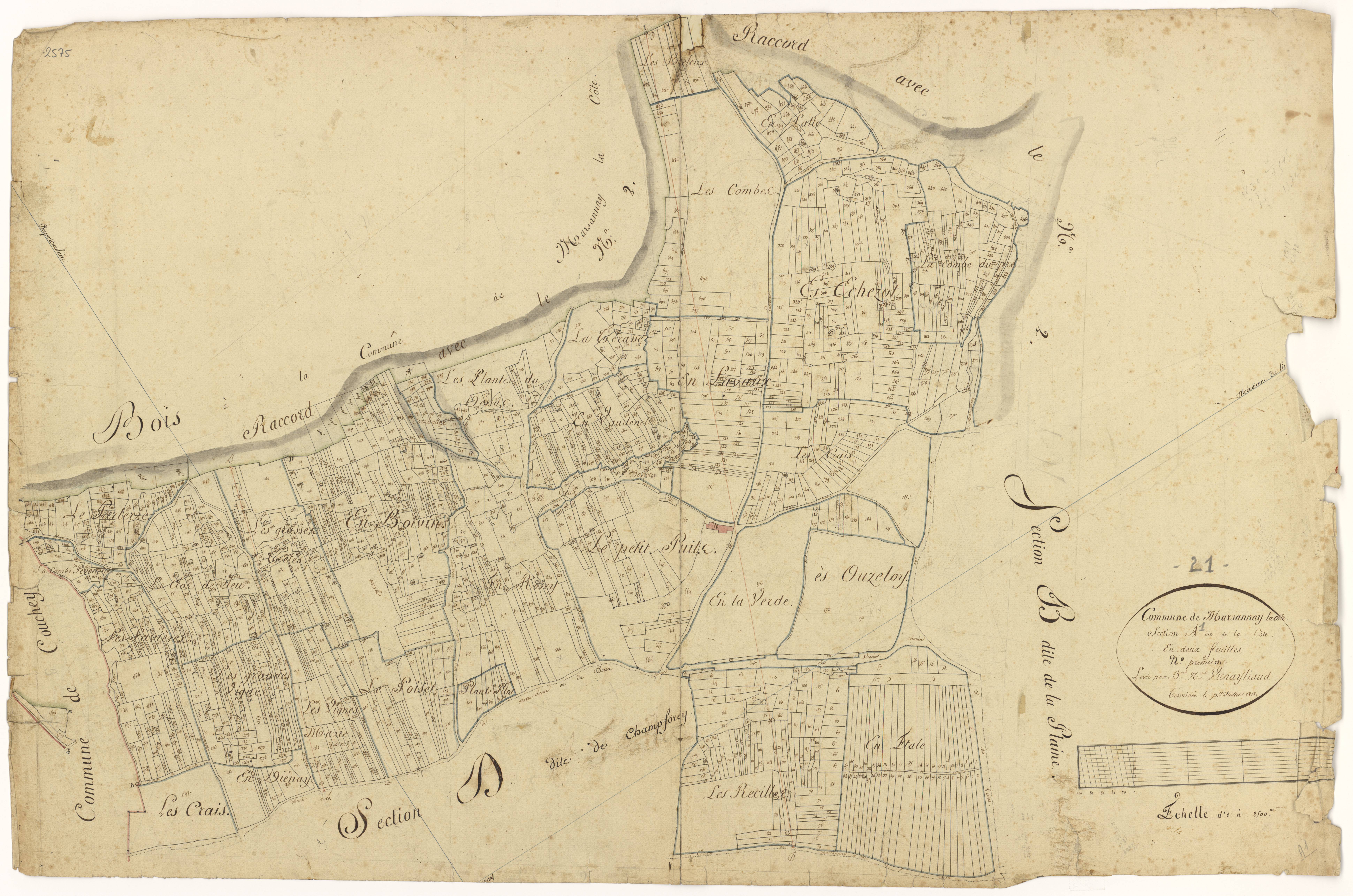 Marsannay-la-Côte - Section A1 - 3 P PLAN 389/3