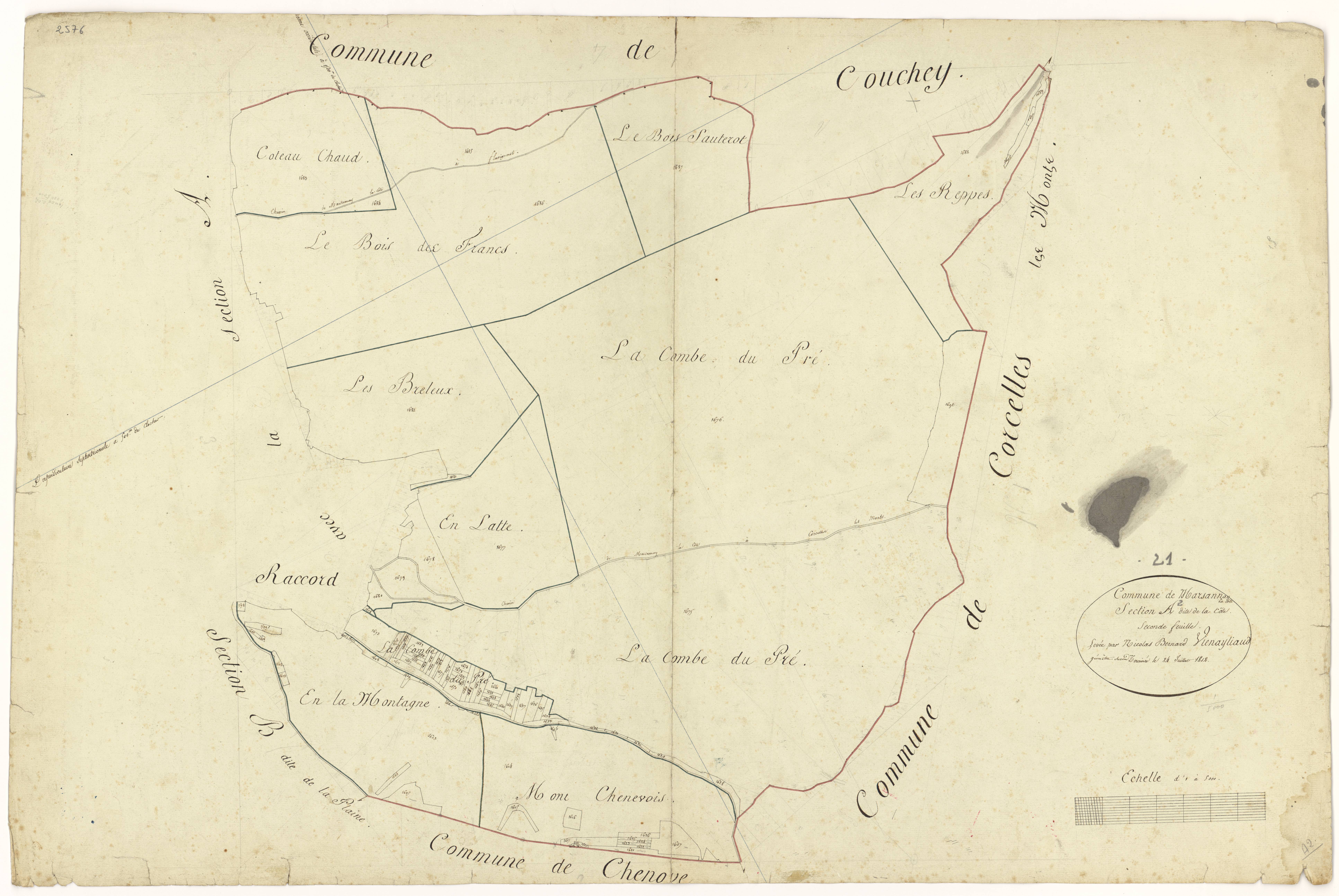 Marsannay-la-Côte - Section A2 - 3 P PLAN 389/4