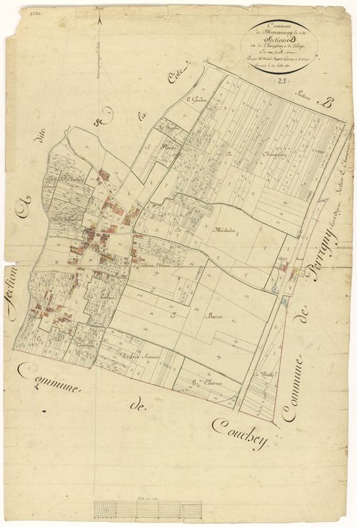 Marsannay-la-Côte - Section D - 3 P PLAN 389/8