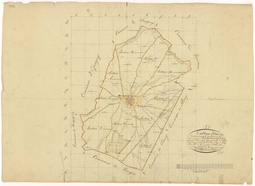 Marsannay-le-Bois - Tableau d'assemblage - 3 P PLAN 390/1