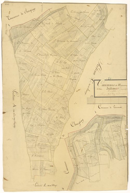 Marsannay-le-Bois - Section B - 3 P PLAN 390/3