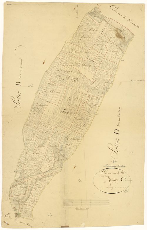 Marsannay-le-Bois - Section C - 3 P PLAN 390/4