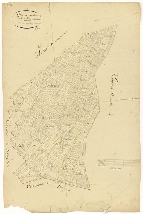 Marsannay-le-Bois - Section J - 3 P PLAN 390/9