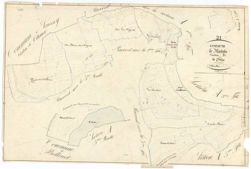 Martrois - Section B1 - 3 P PLAN 391/5