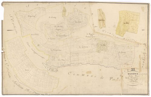 Massingy-lès-Semur - Section A2 - 3 P PLAN 393/3