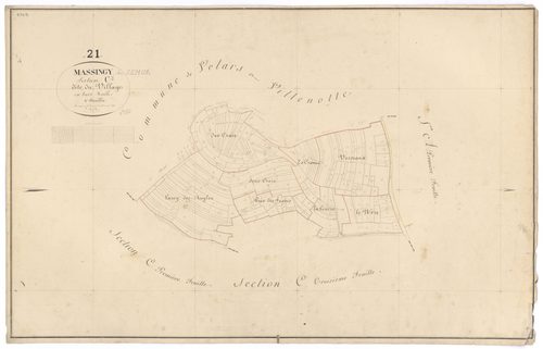 Massingy-lès-Semur - Section C2 - 3 P PLAN 393/7