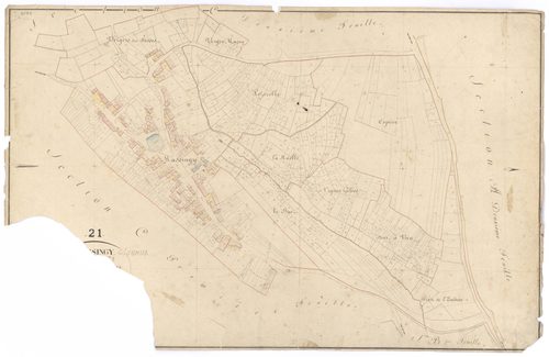 Massingy-lès-Semur - Section C3 - 3 P PLAN 393/8