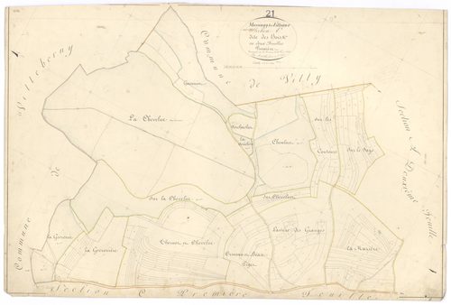 Massingy-lès-Vitteaux - Section A1 - 3 P PLAN 394/2
