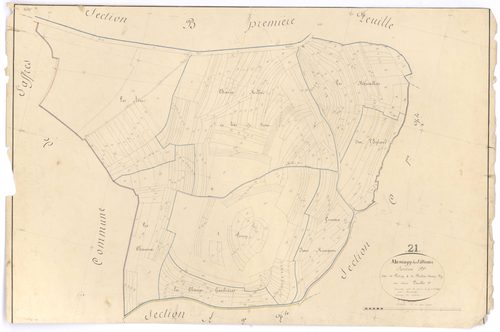 Massingy-lès-Vitteaux - Section B2 - 3 P PLAN 394/5