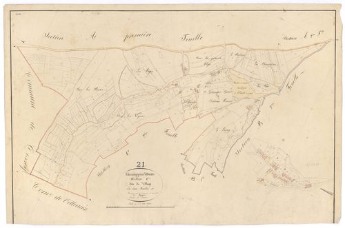 Massingy-lès-Vitteaux - Section C1 - 3 P PLAN 394/6