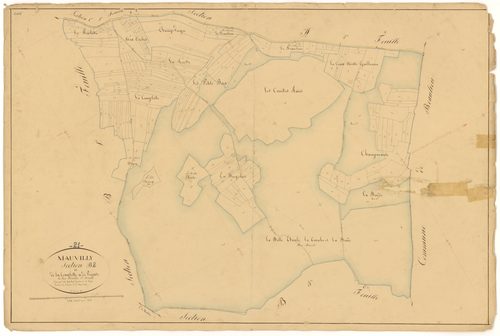 Mauvilly - Section B2 - 3 P PLAN 395/5