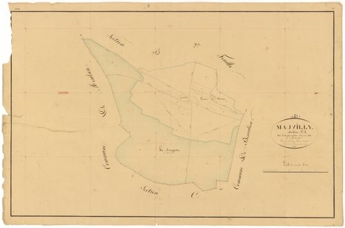 Mauvilly - Section B3 - 3 P PLAN 395/6