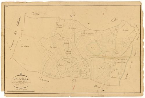 Mauvilly - Section D2 - 3 P PLAN 395/9