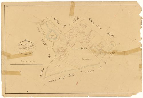 Mauvilly - Section E1 - 3 P PLAN 395/10