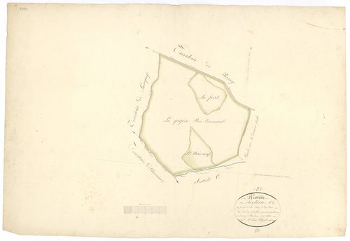 Mavilly-Mandelot - Section A1 - 3 P PLAN 396/2
