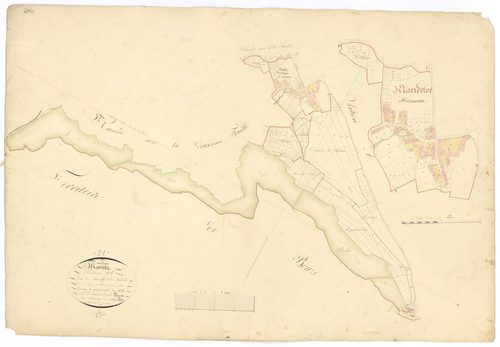 Mavilly-Mandelot - Section B1 - 3 P PLAN 396/4