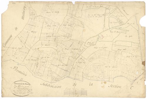 Mavilly-Mandelot - Section C2 - 3 P PLAN 396/8
