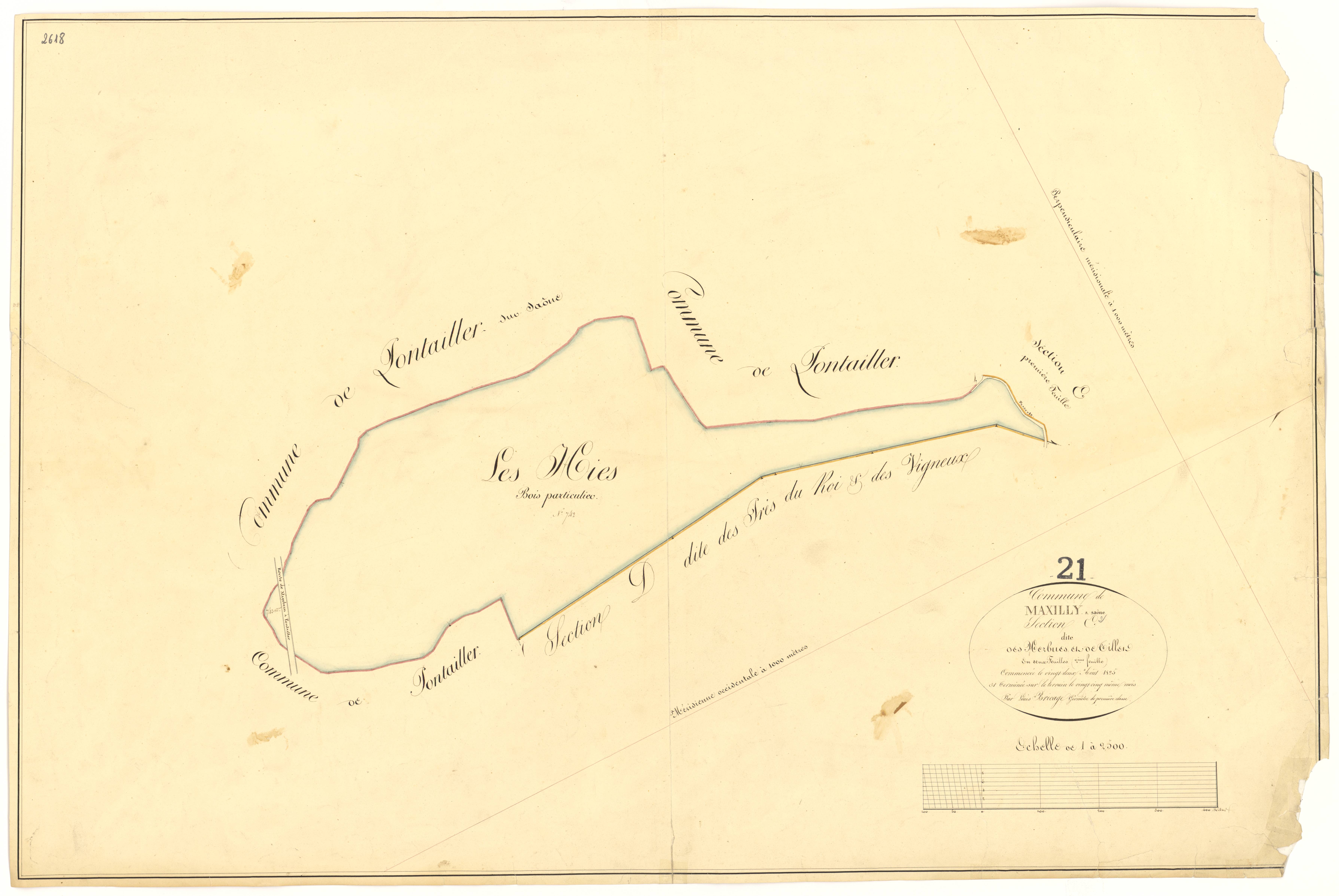 Maxilly-sur-Saône - Section E2 - 3 P PLAN 397/7