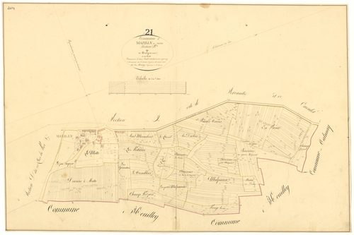 Maxilly-sur-Saône - Section B - 3 P PLAN 397/3
