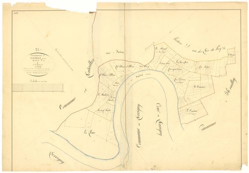 Maxilly-sur-Saône - Section C - 3 P PLAN 397/4
