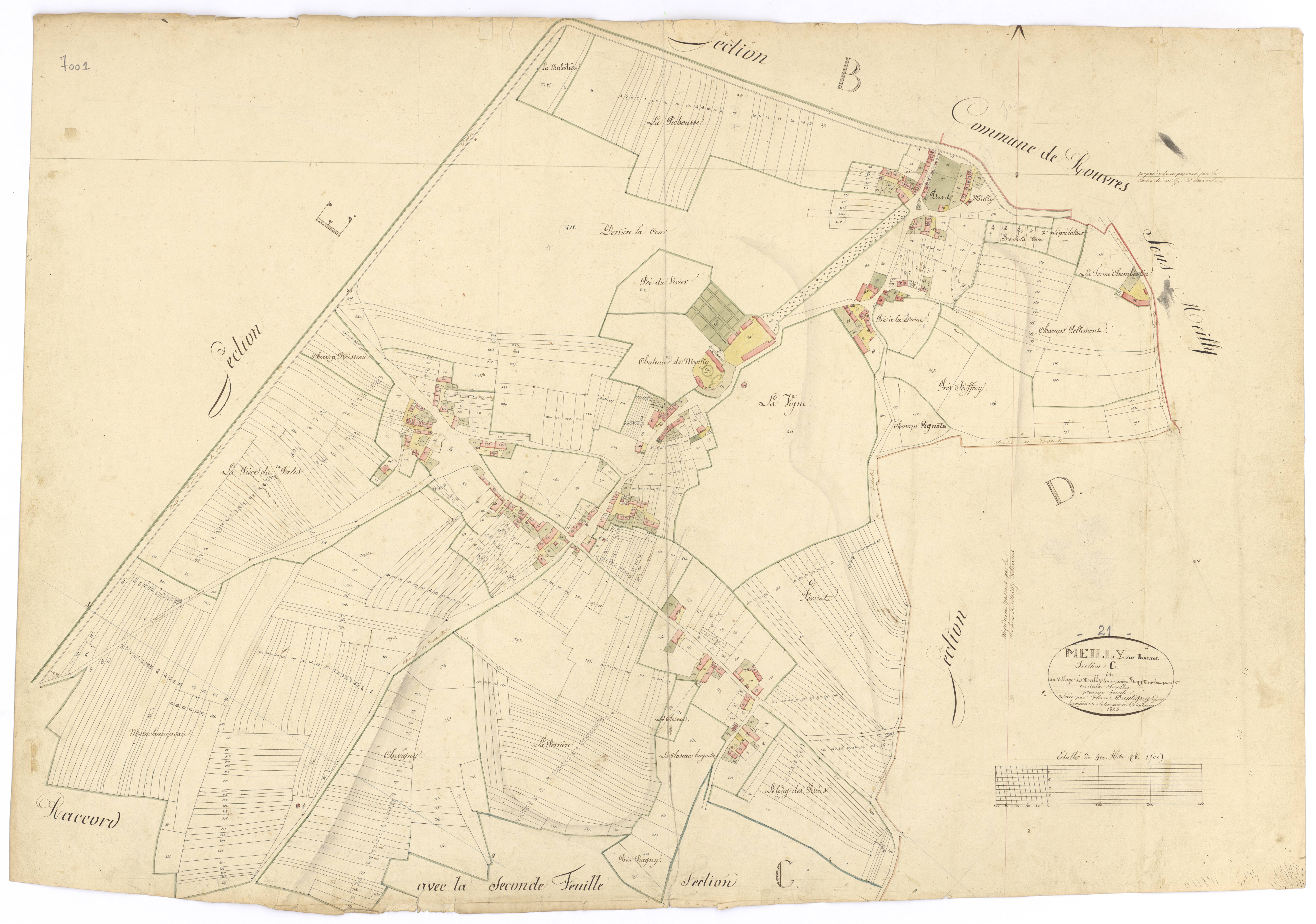 Meilly-sur-Rouvres - Section C1 - 3 P PLAN 398/5