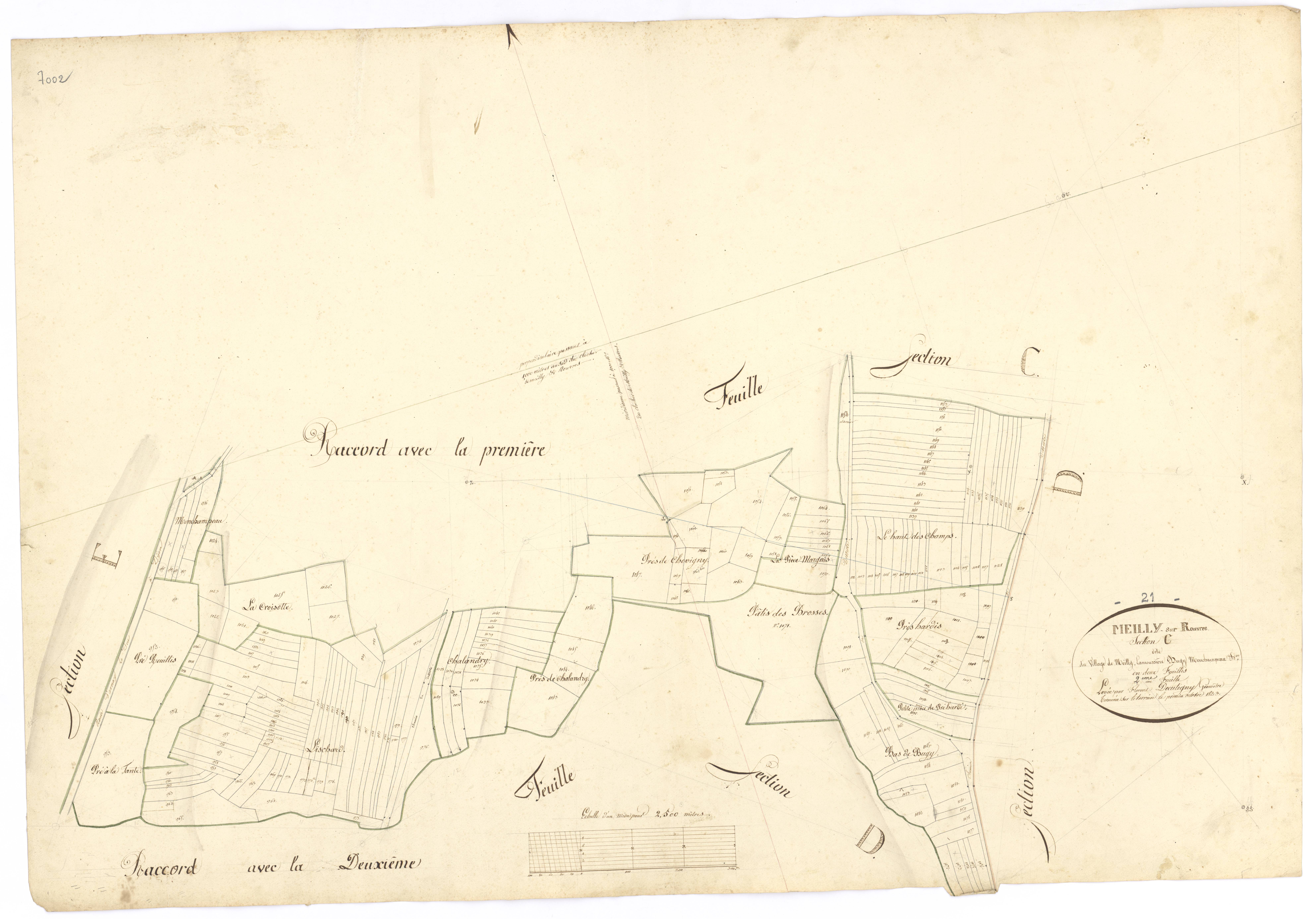 Meilly-sur-Rouvres - Section C2 - 3 P PLAN 398/6