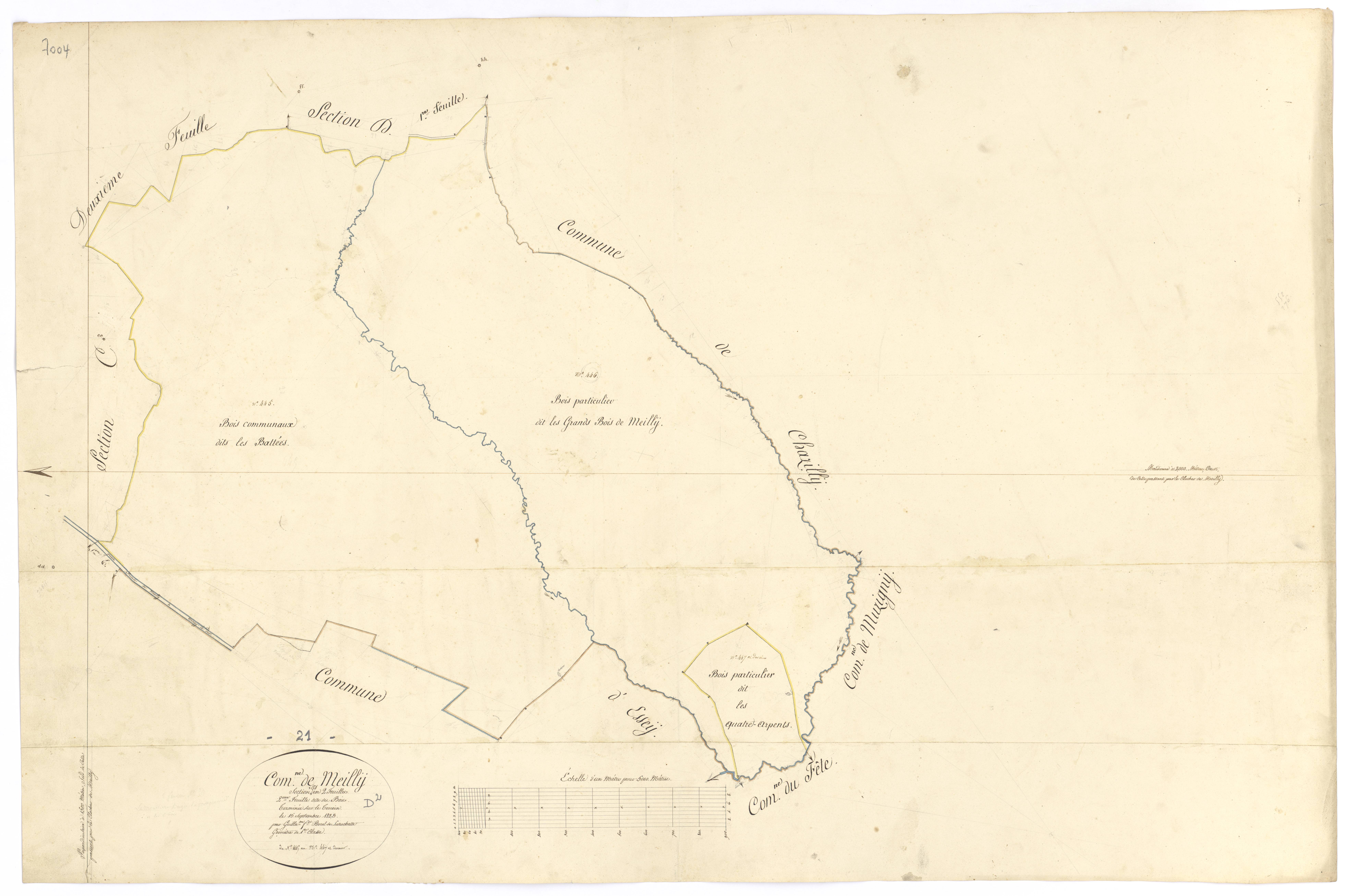 Meilly-sur-Rouvres - Section D2 - 3 P PLAN 398/8
