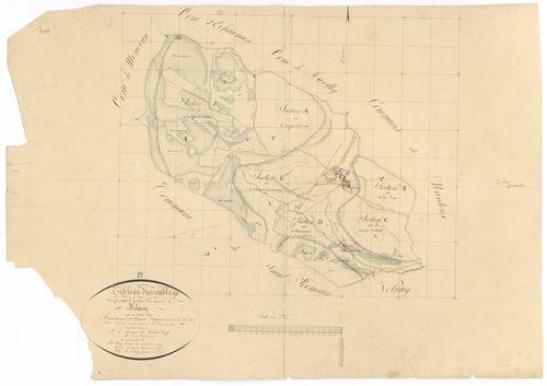 Meloisey - Tableau d'assemblage - 3 P PLAN 400/1