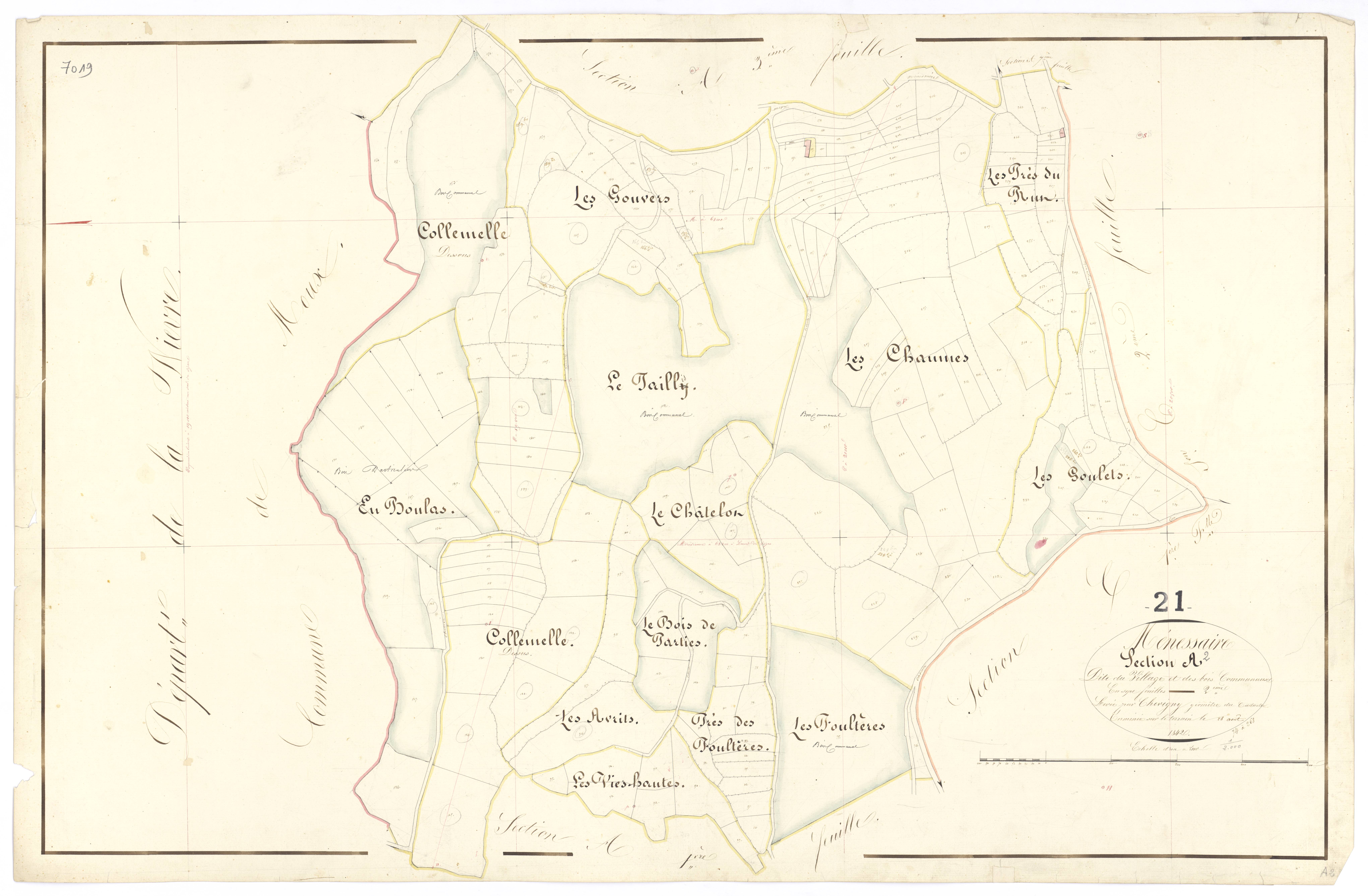 Ménessaire - Section A2 - 3 P PLAN 403/3
