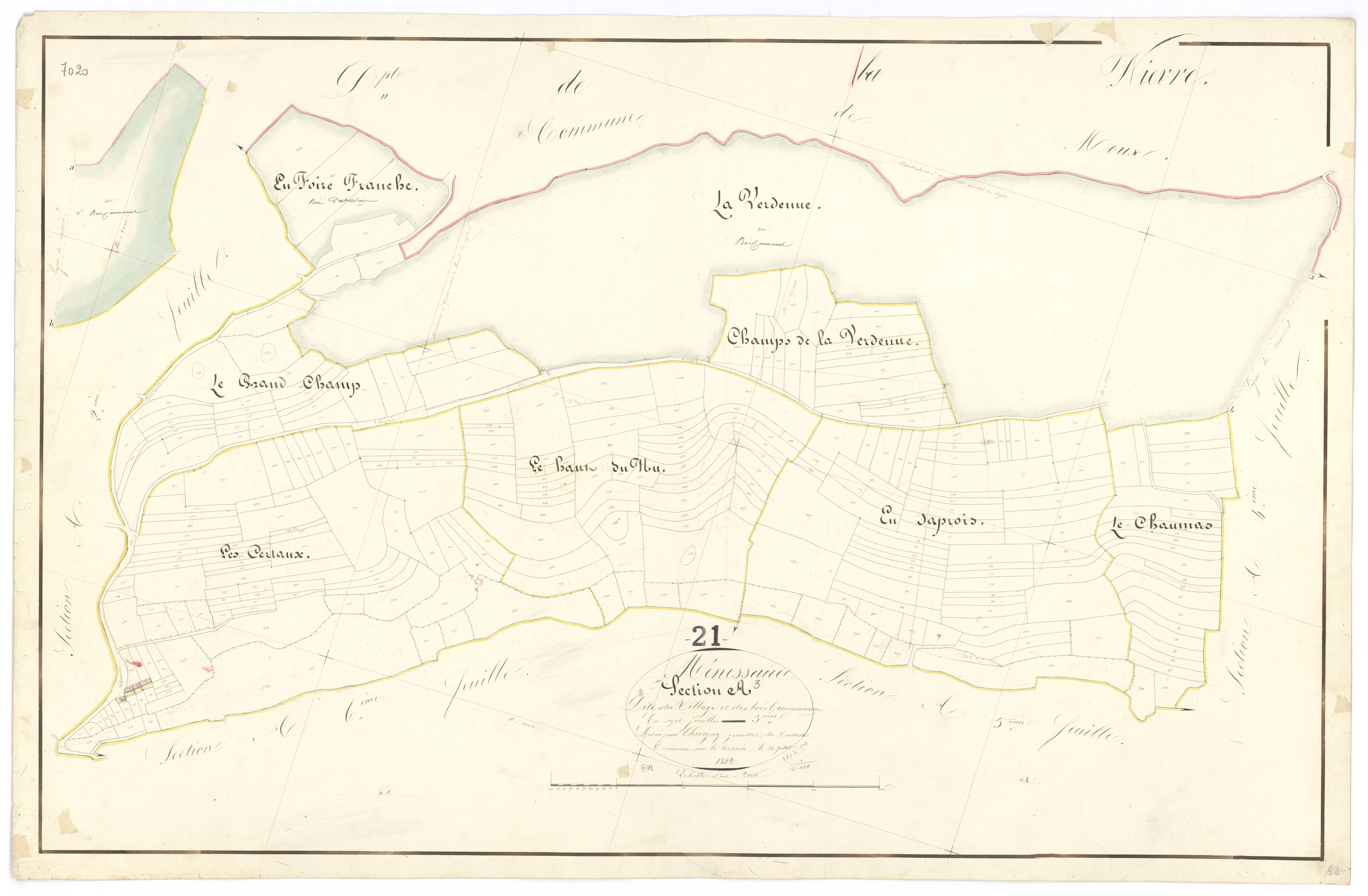 Ménessaire - Section A3 - 3 P PLAN 403/4