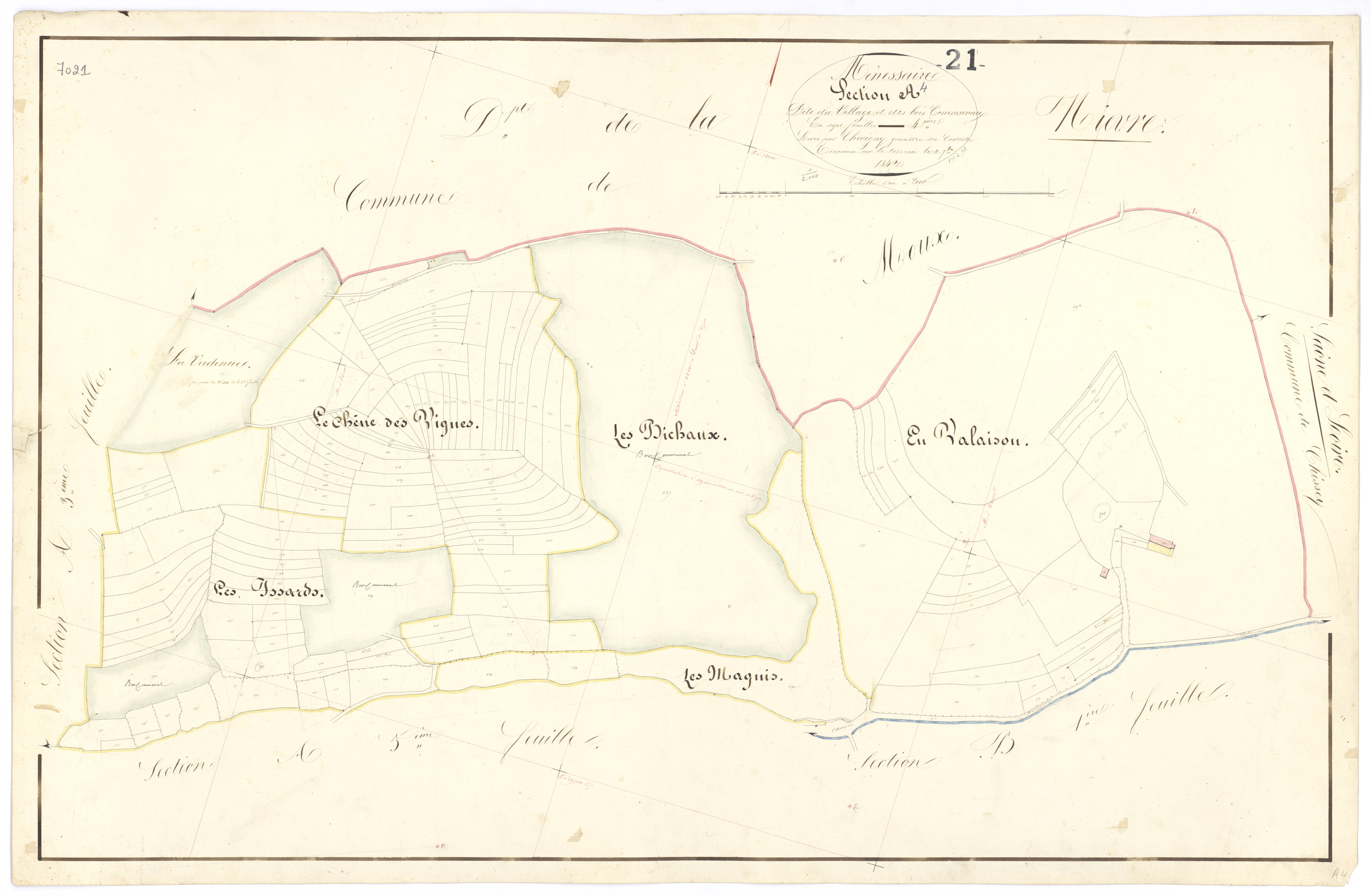 Ménessaire - Section A4 - 3 P PLAN 403/5