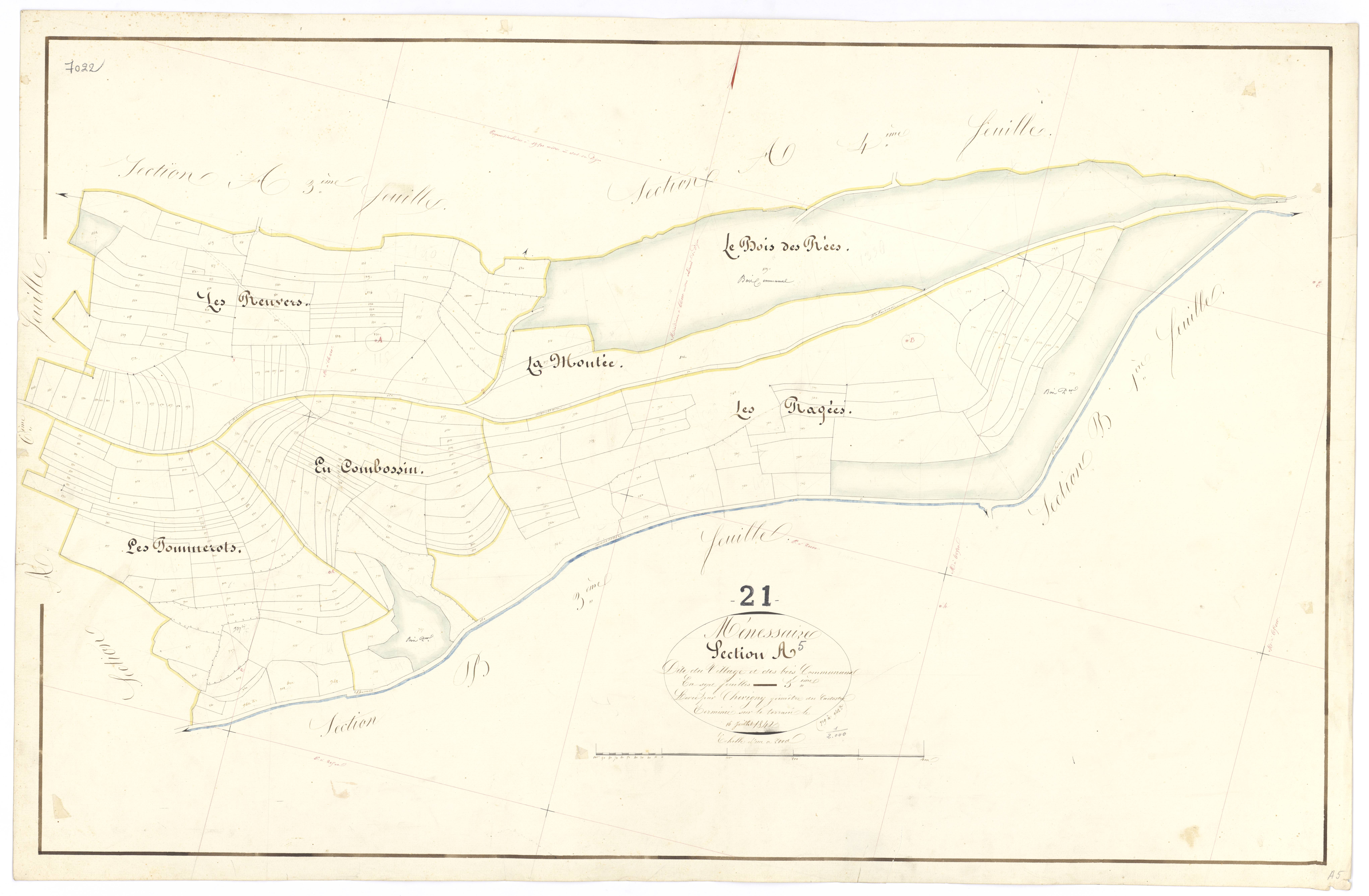 Ménessaire - Section A5 - 3 P PLAN 403/6