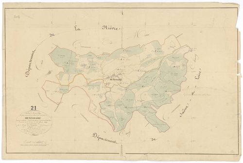 Ménessaire - Tableau d'assemblage - 3 P PLAN 403/1