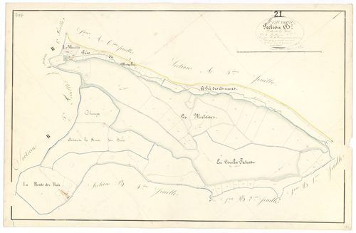 Ménessaire - Section B3 - 3 P PLAN 403/11