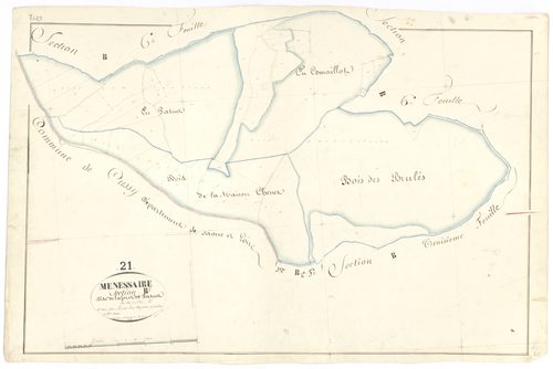 Ménessaire - Section B5 - 3 P PLAN 403/13