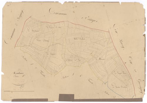 Ménétreux-le-Pitois - Section A1 - 3 P PLAN 404/2