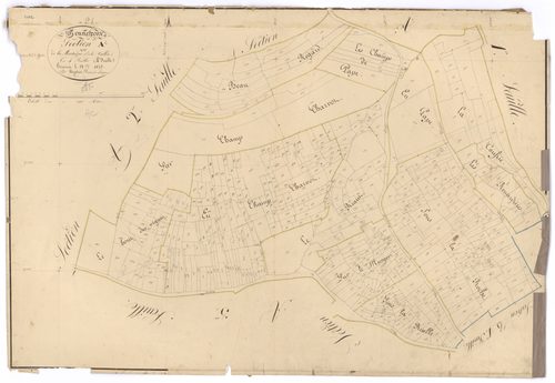 Ménétreux-le-Pitois - Section A4 - 3 P PLAN 404/5