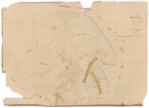 Ménétreux-le-Pitois - Section B1 - 3 P PLAN 404/6