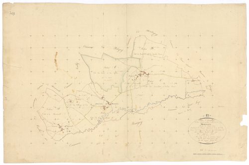 Merceuil - Tableau d'assemblage - 3 P PLAN 405/1