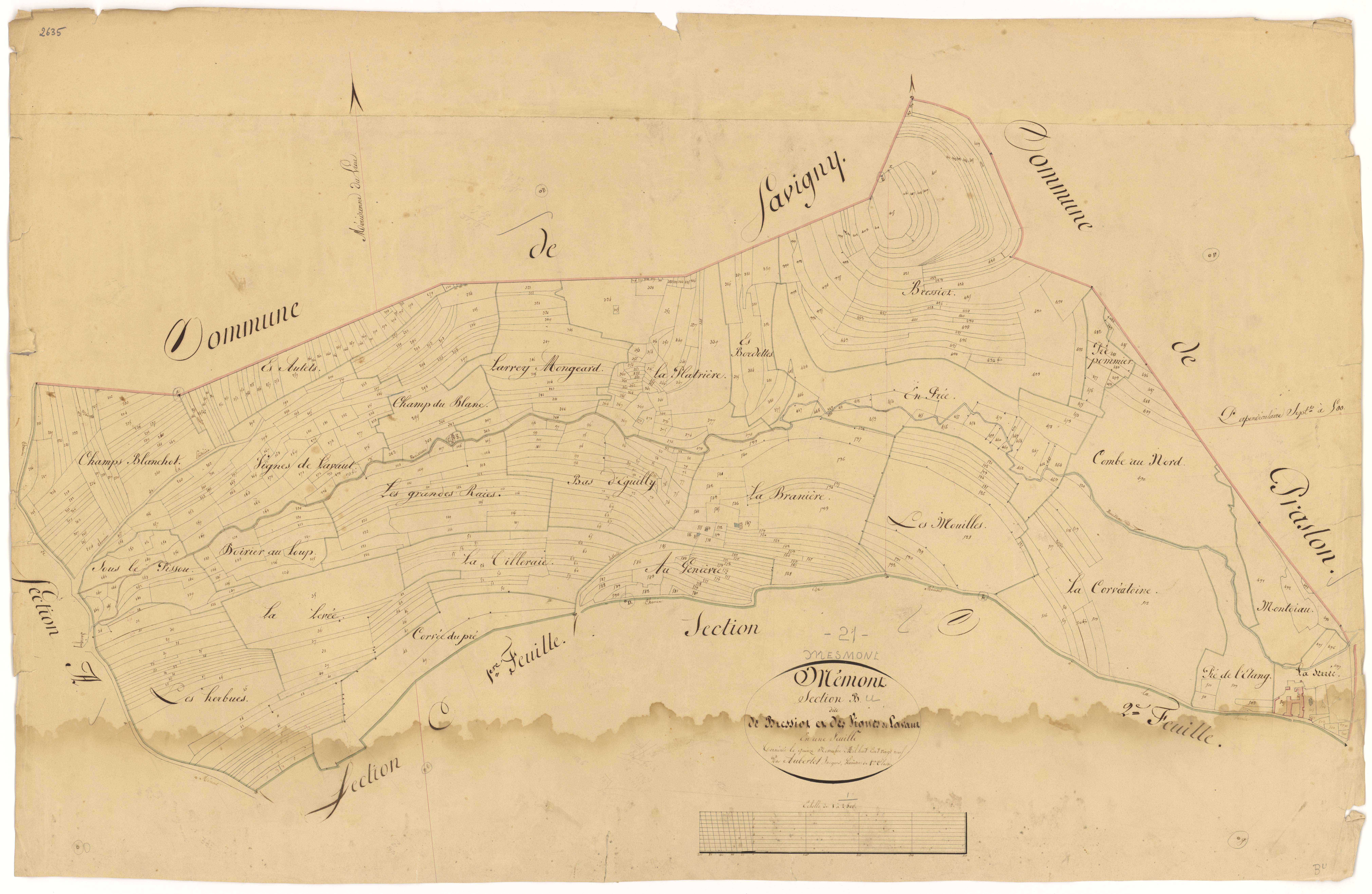 Mesmont - Section B - 3 P PLAN 401/3
