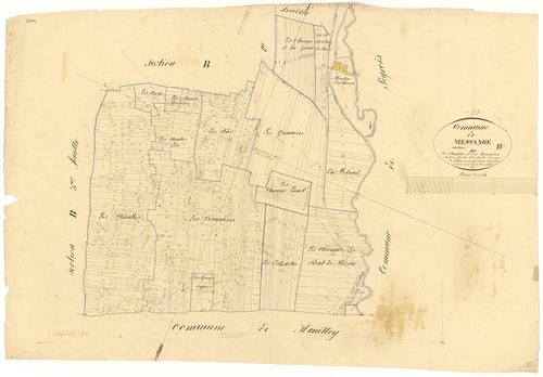 Messanges - Section B2 - 3 P PLAN 406/7