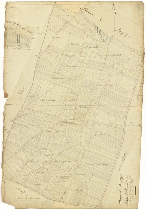 Messigny-et-Vantoux - Section B - 3 P PLAN 407/3