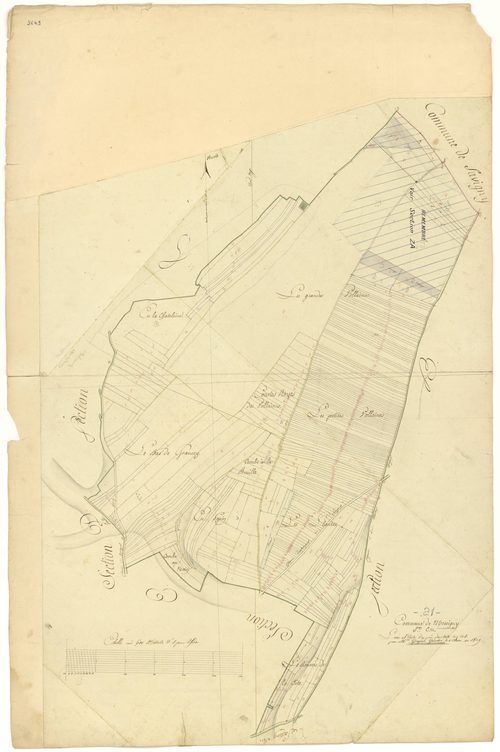 Messigny-et-Vantoux - Section C - 3 P PLAN 407/4
